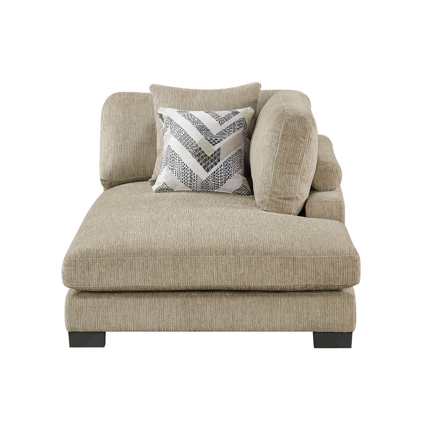 9555BRW*4CR2ACVC - (4)4-Piece Modular Sectional with Chaise