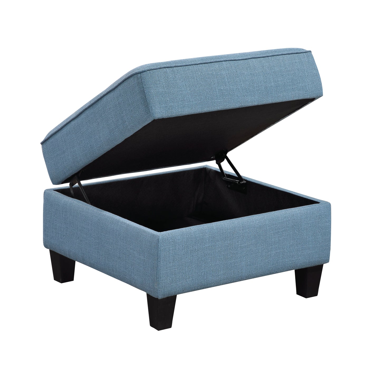 9557BUE*5SCOT - (5)5-Piece Sectional with Storage and Ottoman