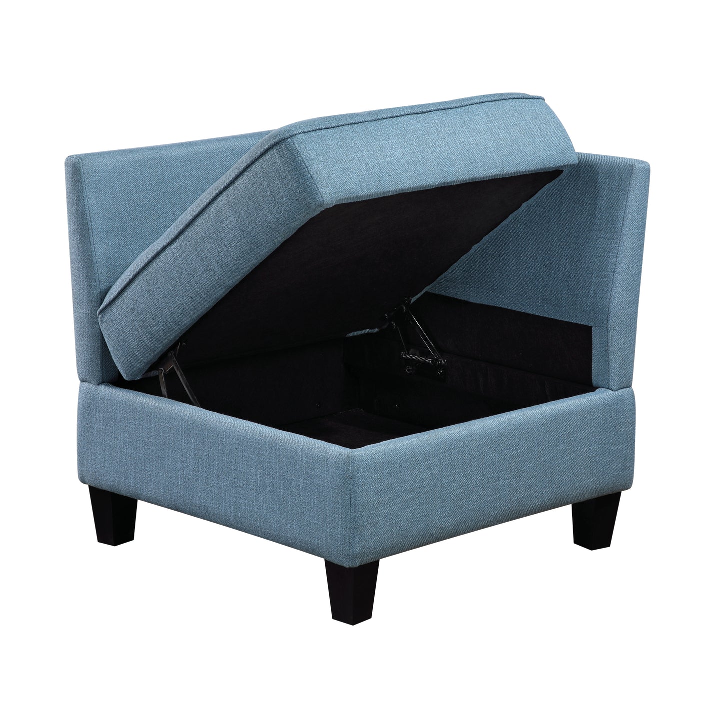 9557BUE-CR - Corner Seat with Storage