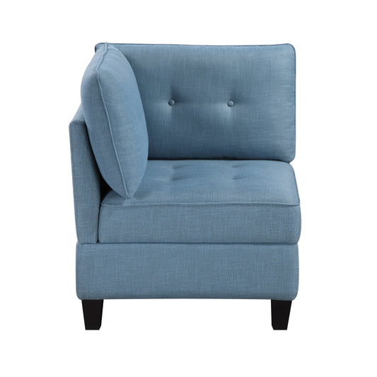 9557BUE-CR - Corner Seat with Storage