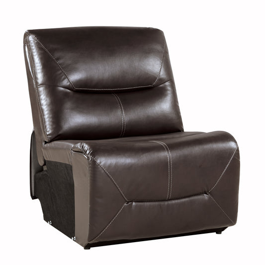 9579BRW-AC - (3/6)Armless Chair