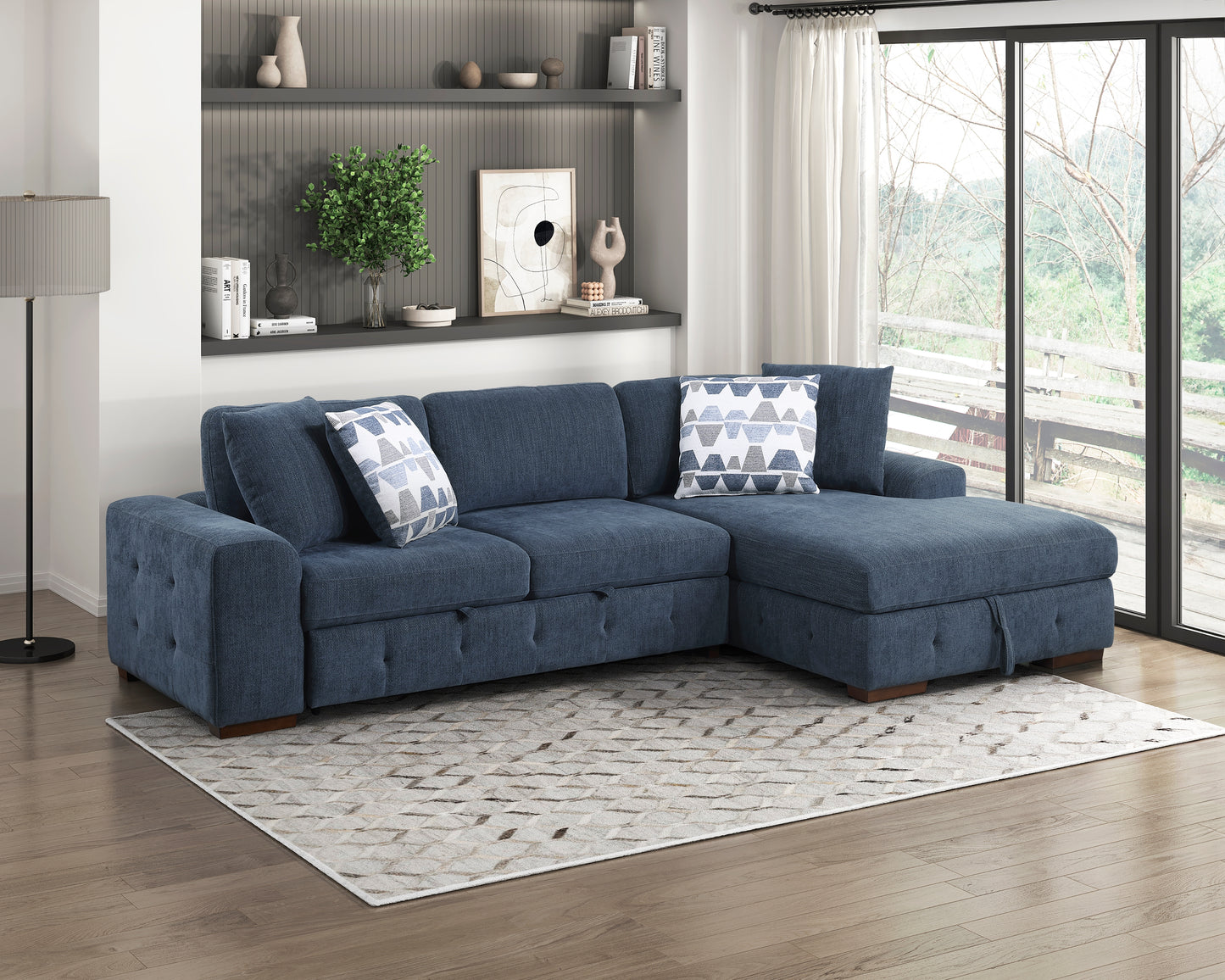 9624BU*22LRC - (2)2-Piece Sectional with Right Chaise