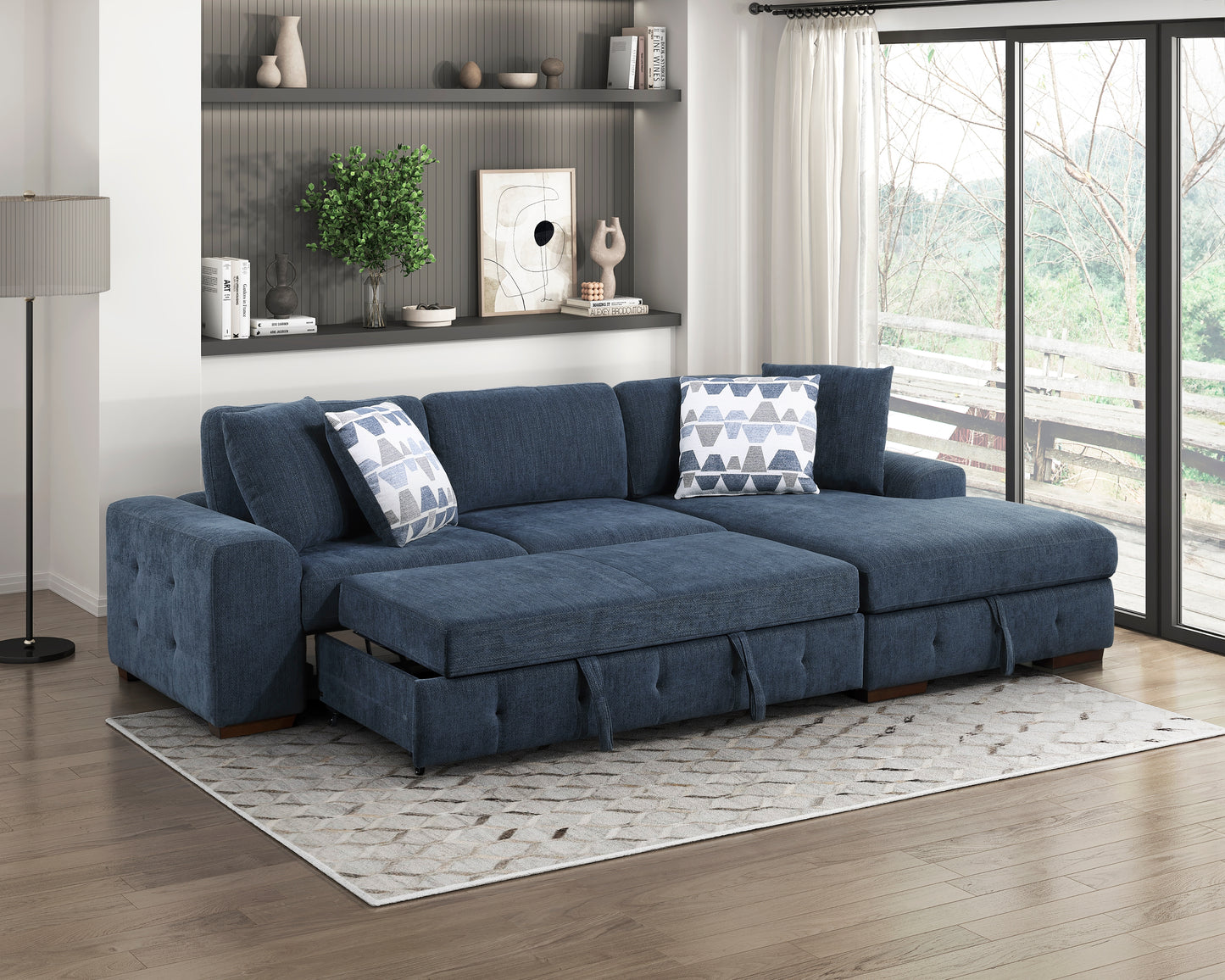 9624BU*22LRC - (2)2-Piece Sectional with Right Chaise