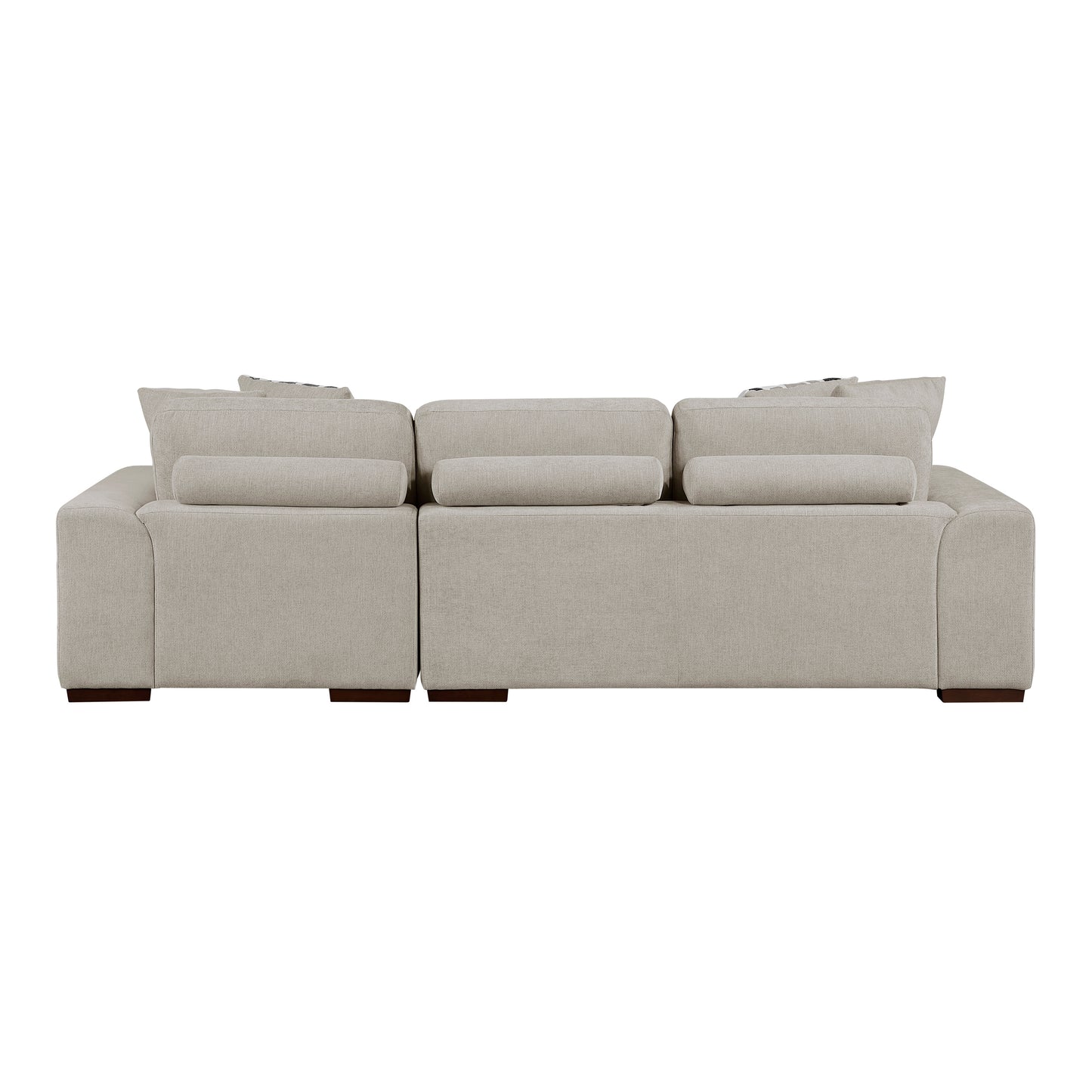 9624TP*32LRC - (3)3-Piece Sectional with Right Chaise and Ottoman