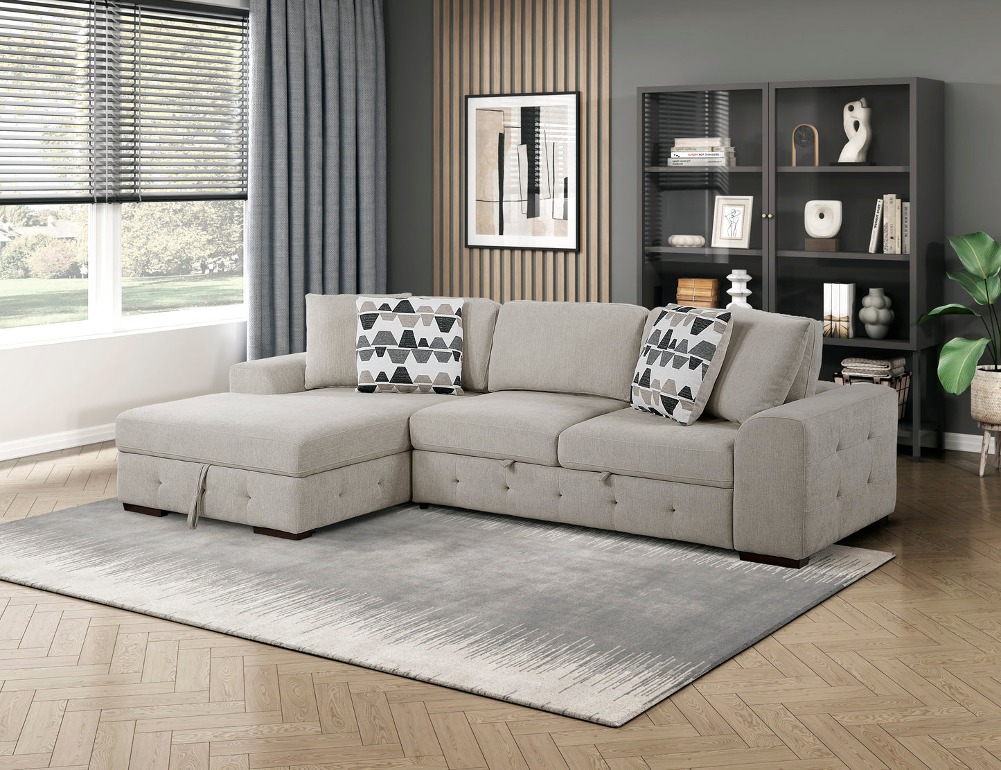 9624TP*2LC2R - (2)2-Piece Sectional with Left Chaise