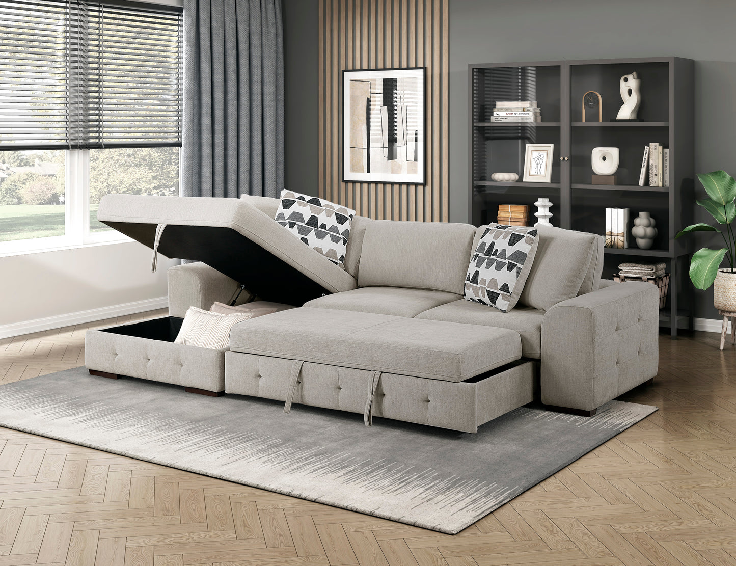 9624TP*2LC2R - (2)2-Piece Sectional with Left Chaise