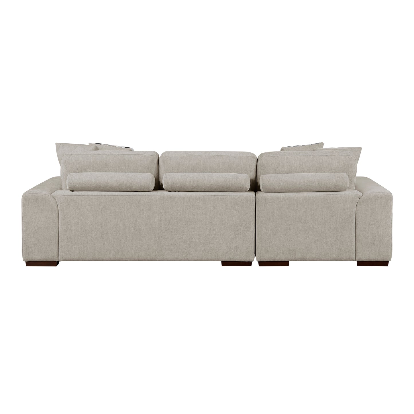 9624TP*3LC2R - (3)3-Piece Sectional with Left Chaise and Ottoman