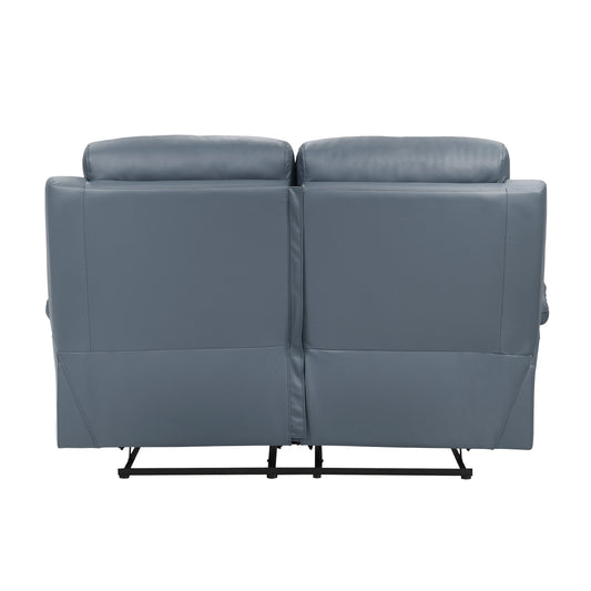 9628BUE-2 - Double Reclining Love Seat