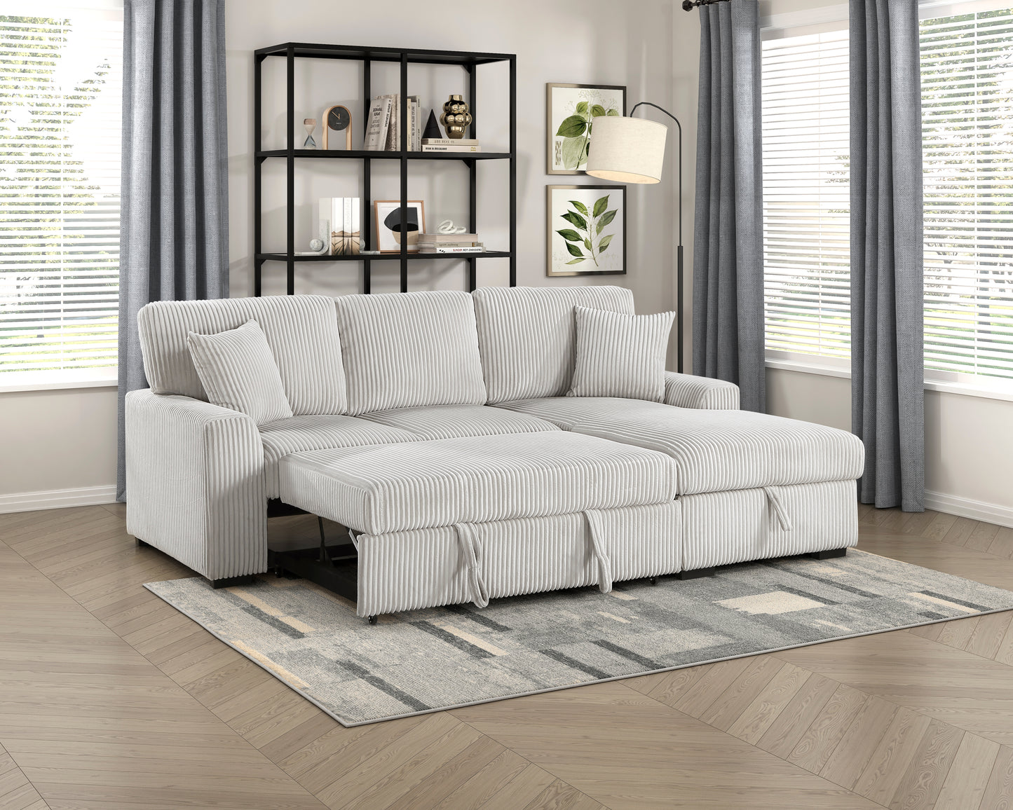 9633MNB*22LRC - (2)2-Piece Sectional with Right Chaise
