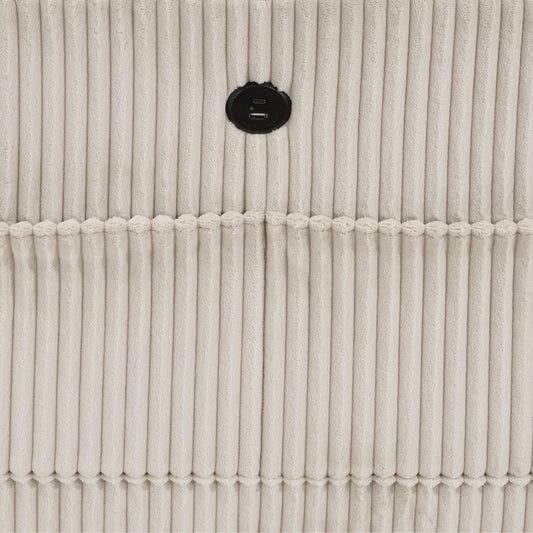 9650BE*6SC - (6)6-Piece Sectional with Storage, Storage Pouches and Charging Ports