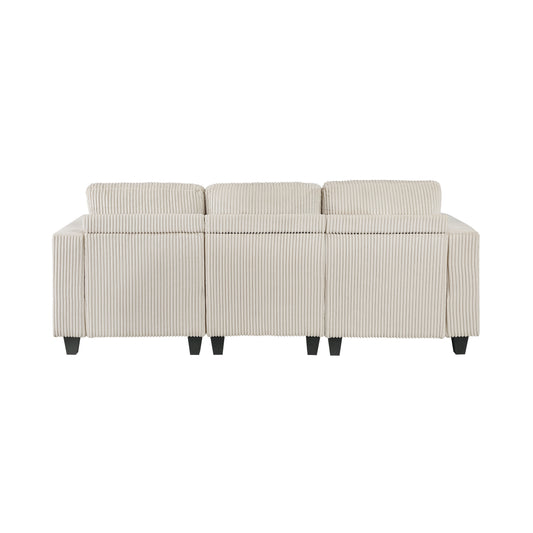 9650NBE-3* - (3)Sofa with Storage, Storage Pouches and Charging Ports