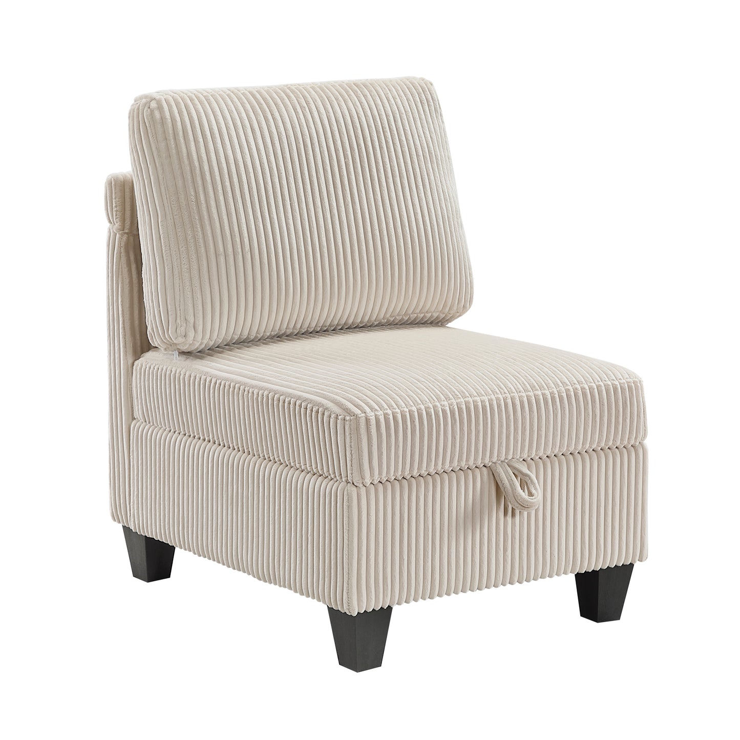 9650NBE*6SC - (6)6-Piece Sectional with Storage, Storage Pouches and Charging Ports