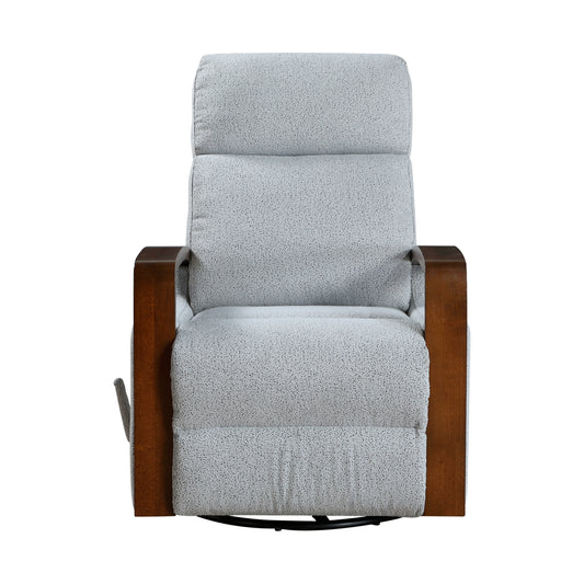 9659GRY-1 - Swivel Glider Reclining Chair