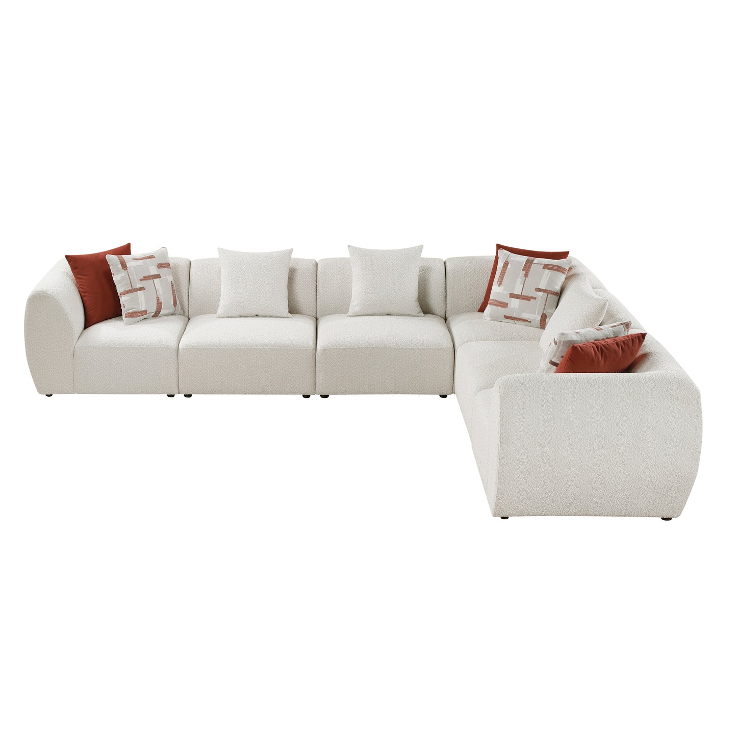 9669CN*63CR3AC - (6)6-Piece Modular Sectional
