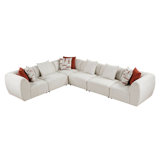 9669CN*63CR3AC - (6)6-Piece Modular Sectional