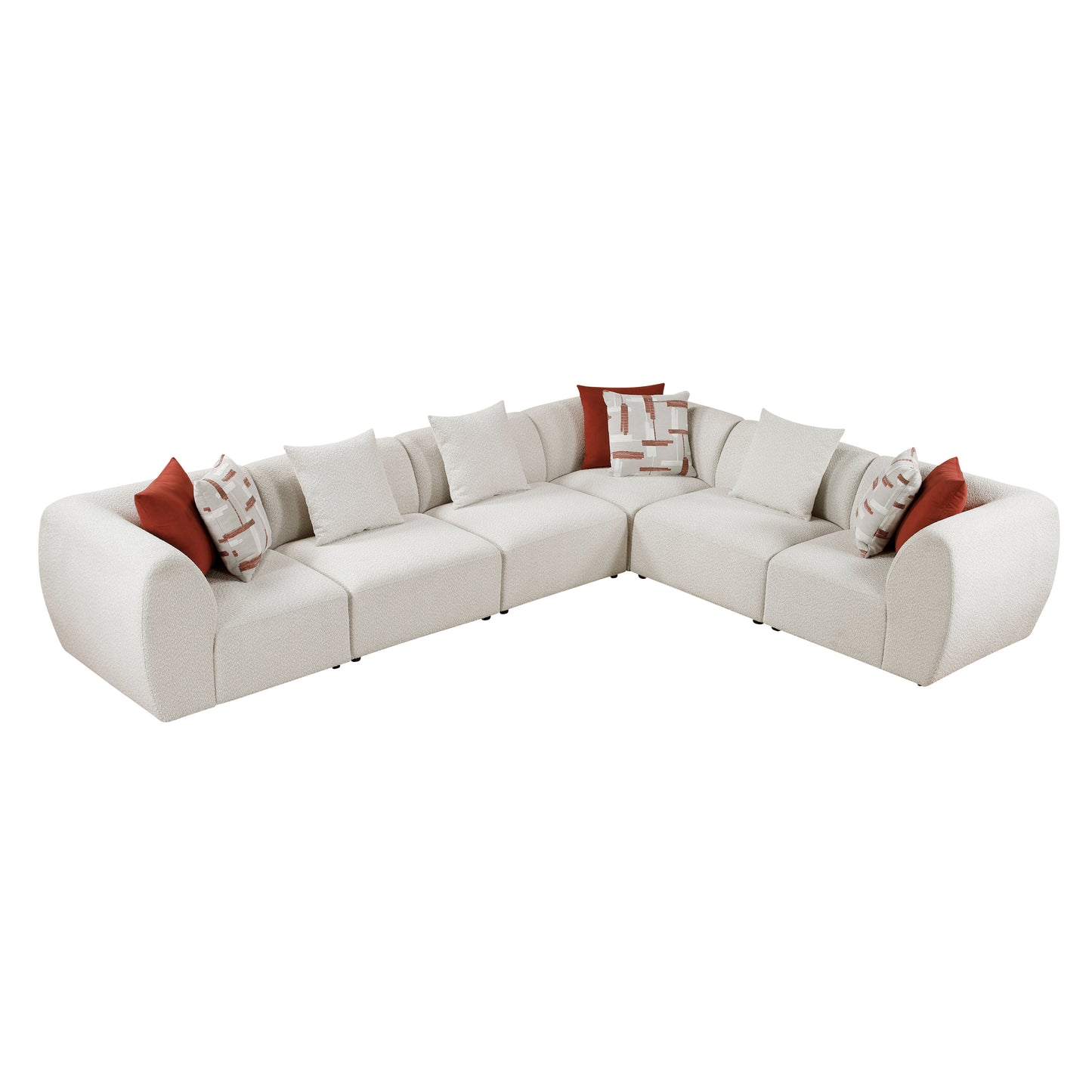 9669CN*63CR3AC - (6)6-Piece Modular Sectional