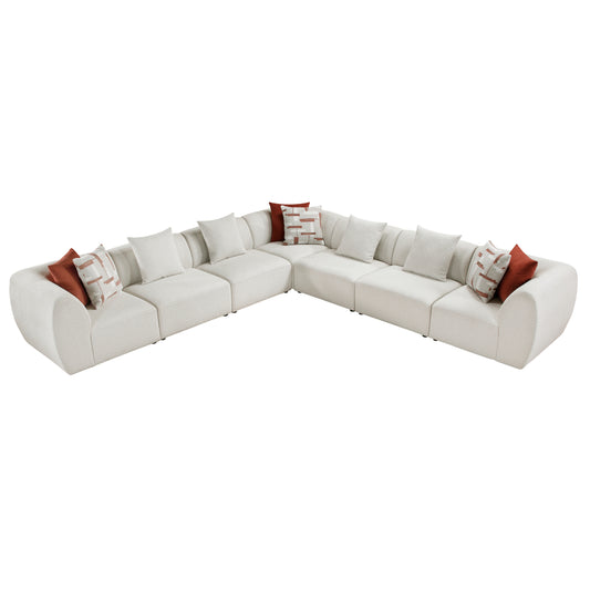 9669CN*73CR4AC - (7)7-Piece Modular Sectional