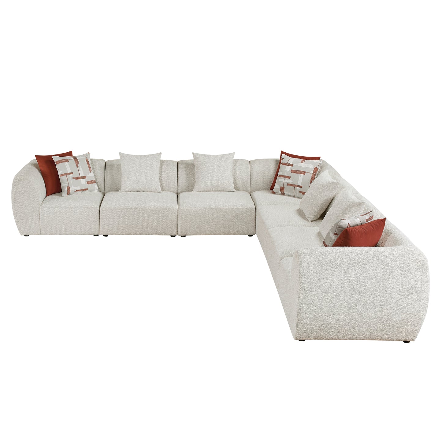 9669CN*73CR4AC - (7)7-Piece Modular Sectional
