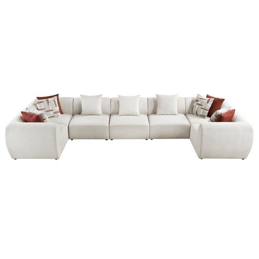 9669CN*74CR3AC - (7)7-Piece Modular Sectional
