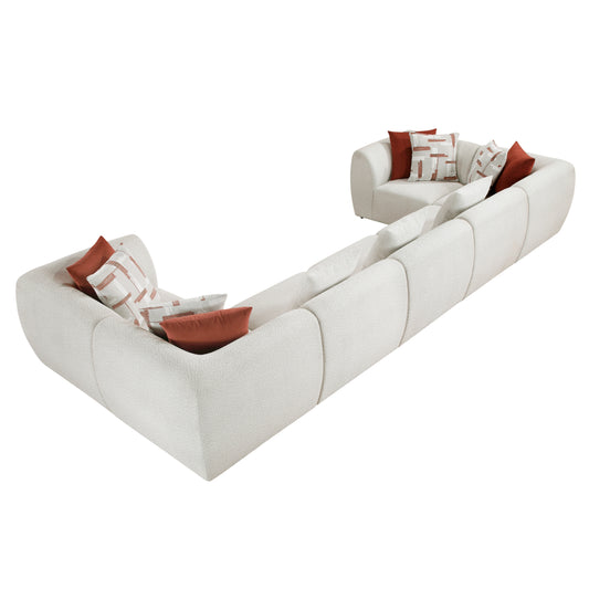 9669CN*74CR3AC - (7)7-Piece Modular Sectional