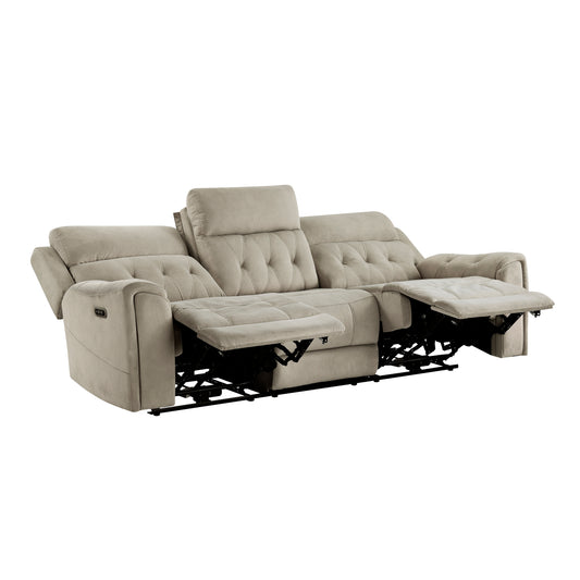 9670TP*2PWH - 2pc Set: Sofa, Love (Power)