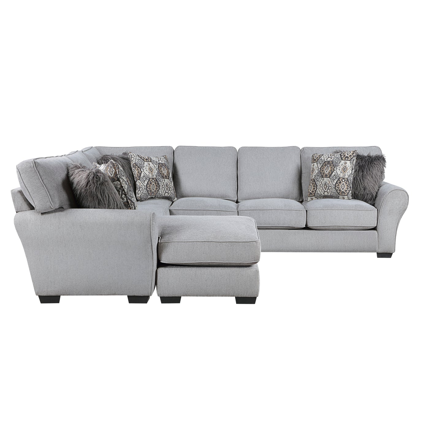 9679GY*SC - (2)2-Piece Reversible Sectional