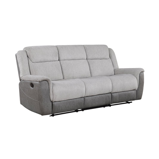 9703GY-3 - Double Reclining Sofa
