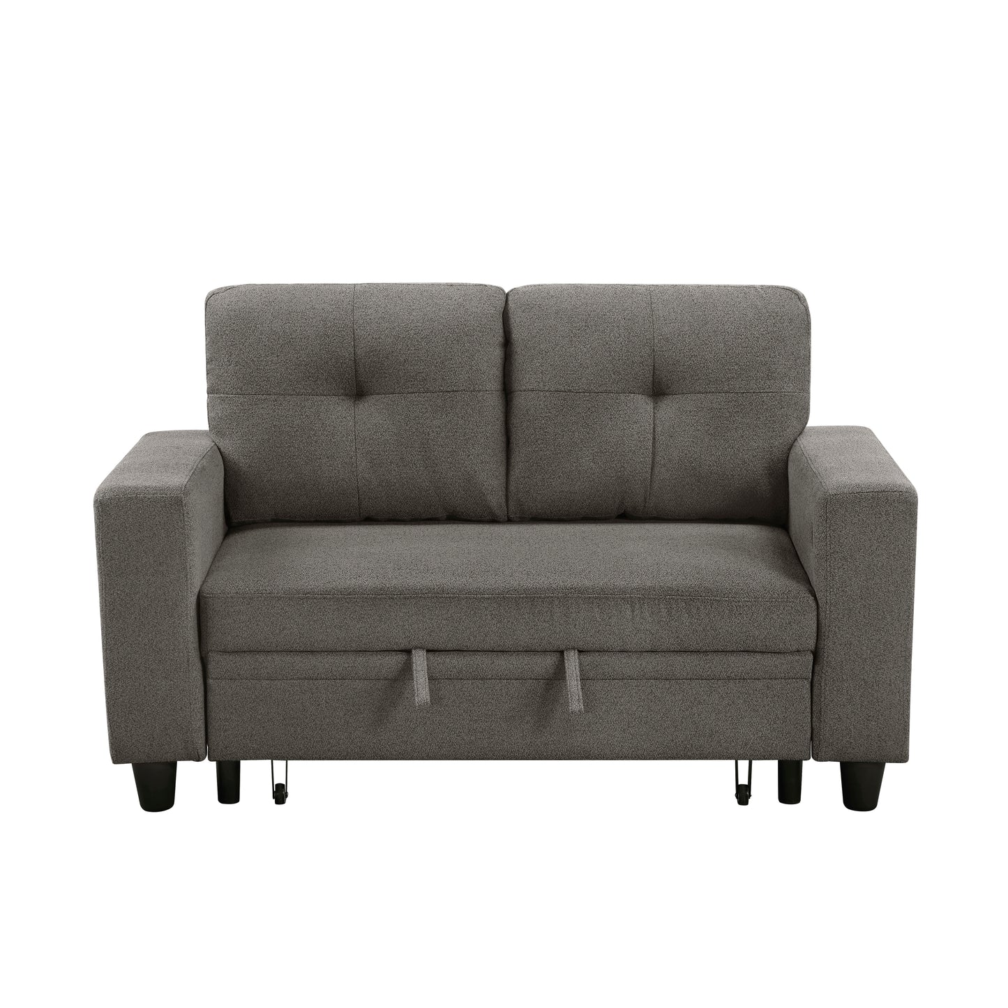9705DB-2* - (2)Love Seat with Pull-out Bed, Shelves and Charging Ports