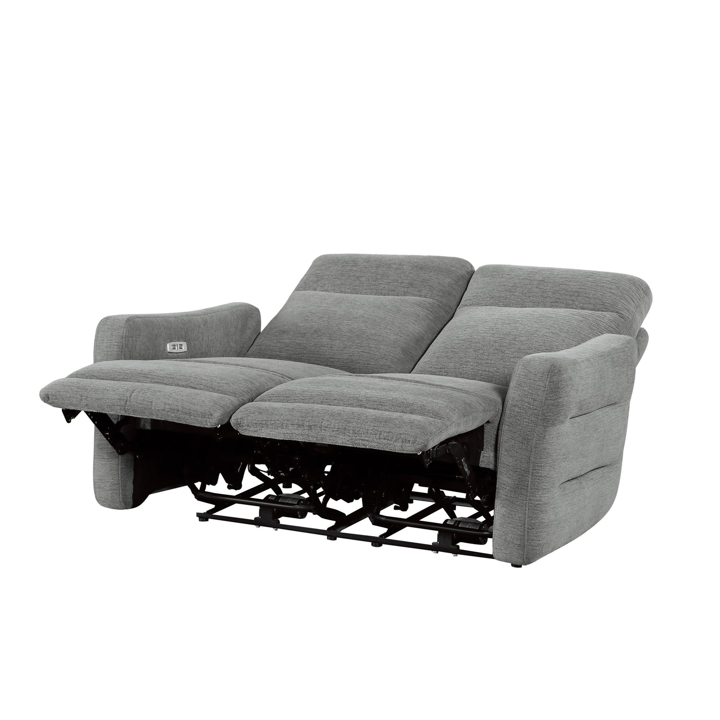 9804DV*2PWH - 2pc Set: Sofa, Love (Power)