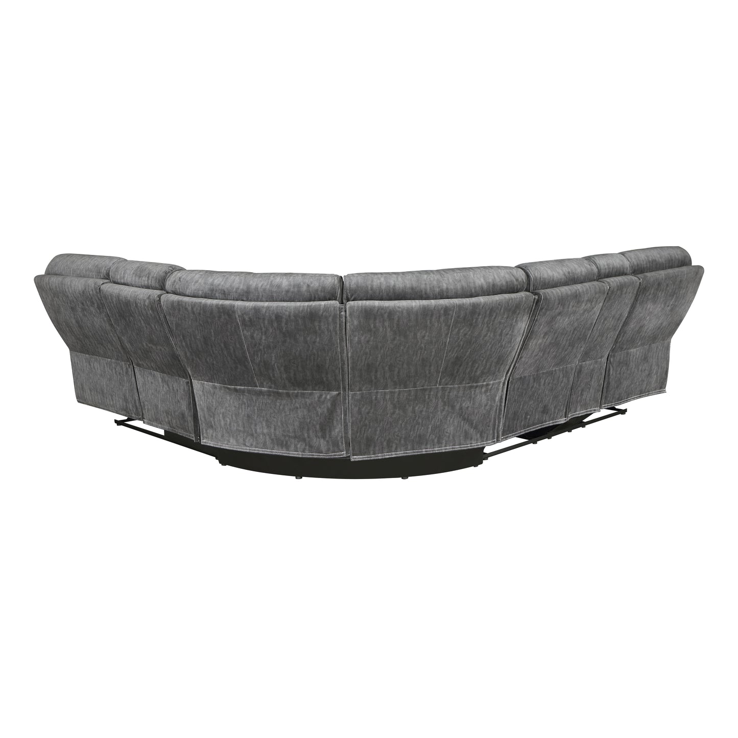 9913*32LCN2R - (3)3-Piece Reclining Sectional with Left Console