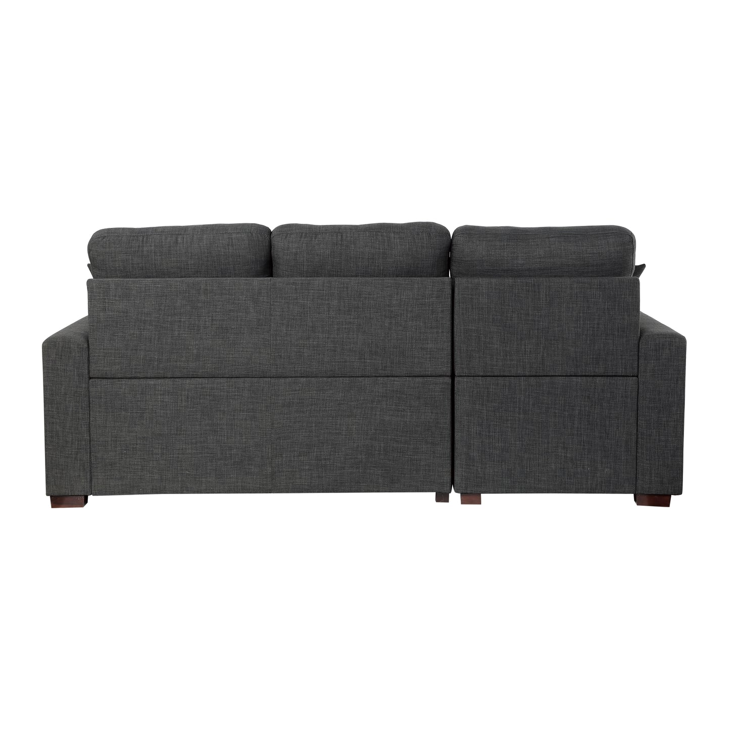 9916DG*2LCRL - (2)2-Piece Sectional with Pull-out Bed and Left Chaise with Hidden Storage