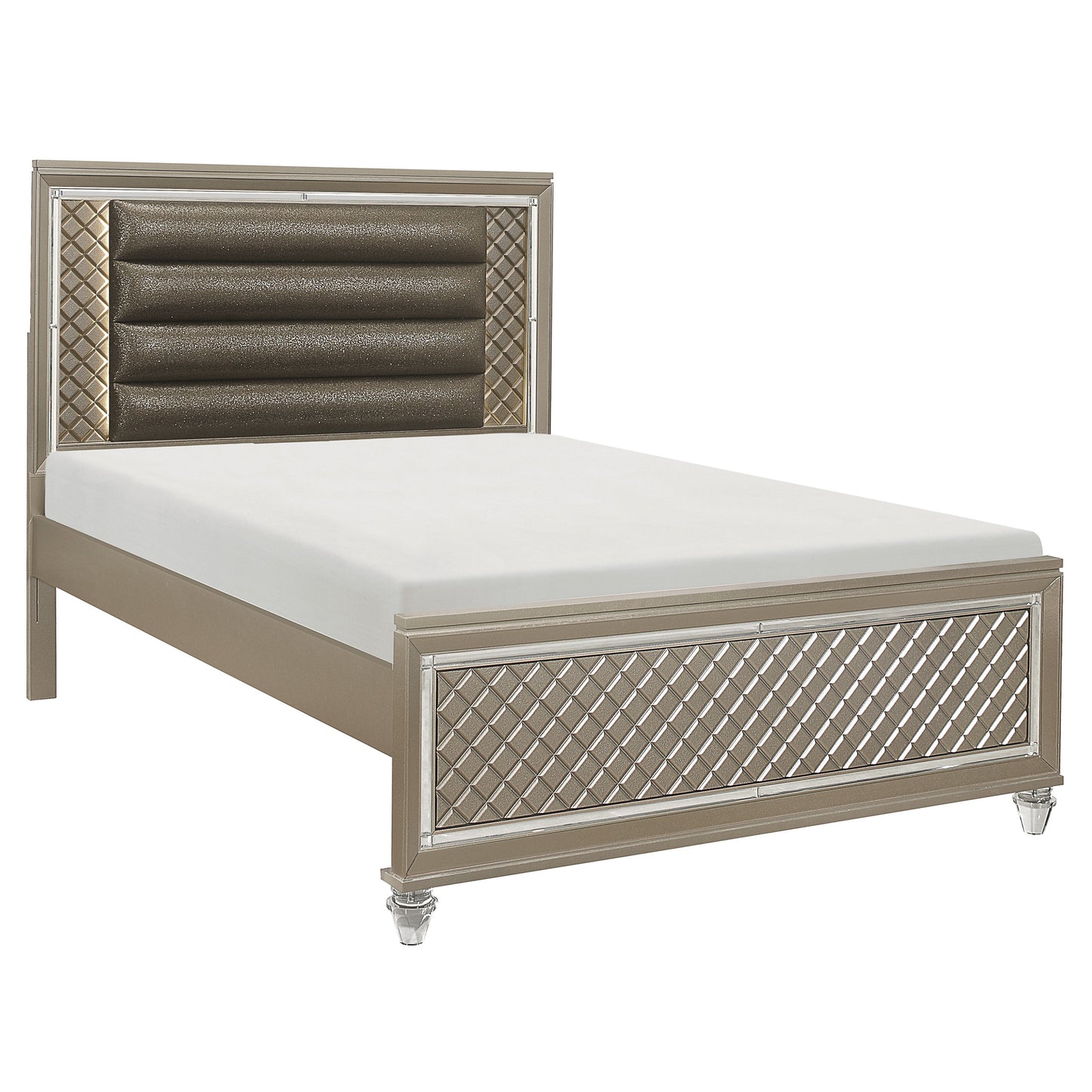 B1515F-1* - (3) Full Platform Bed