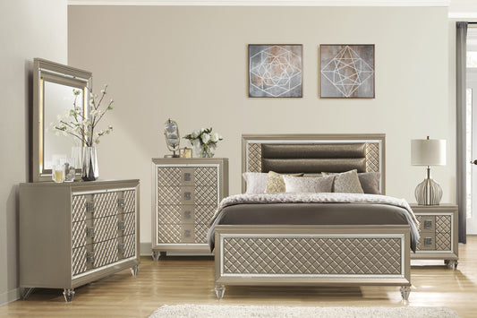 B1515F-1* - (3) Full Platform Bed