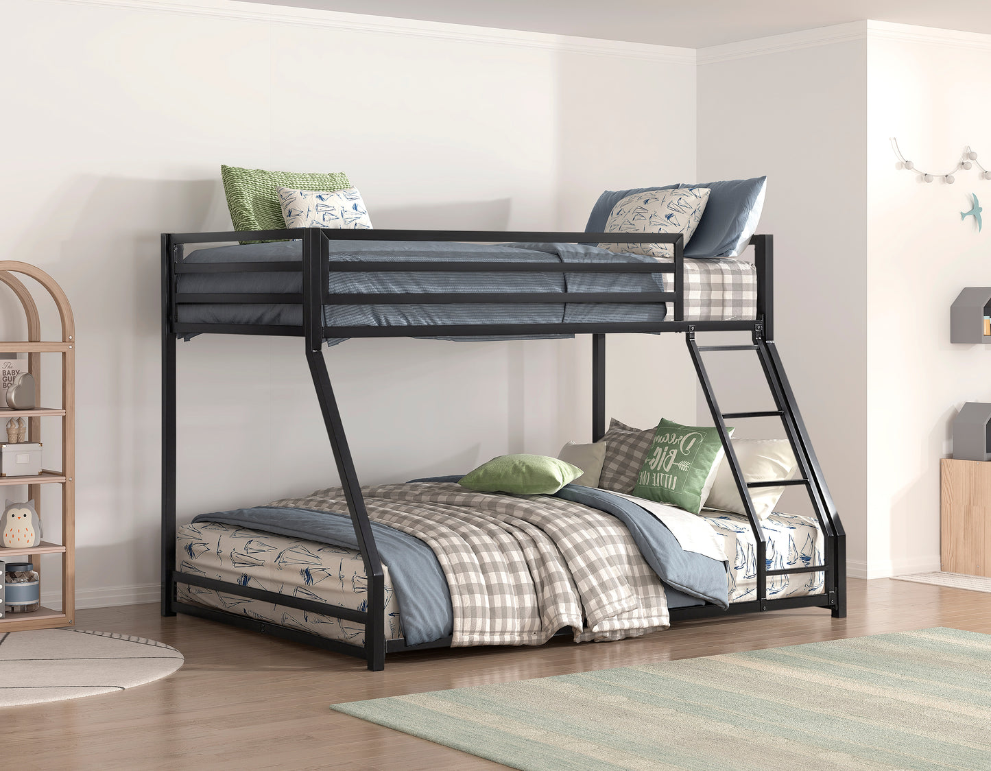 B2010BKTF-1 - Twin/Full Bunk Bed