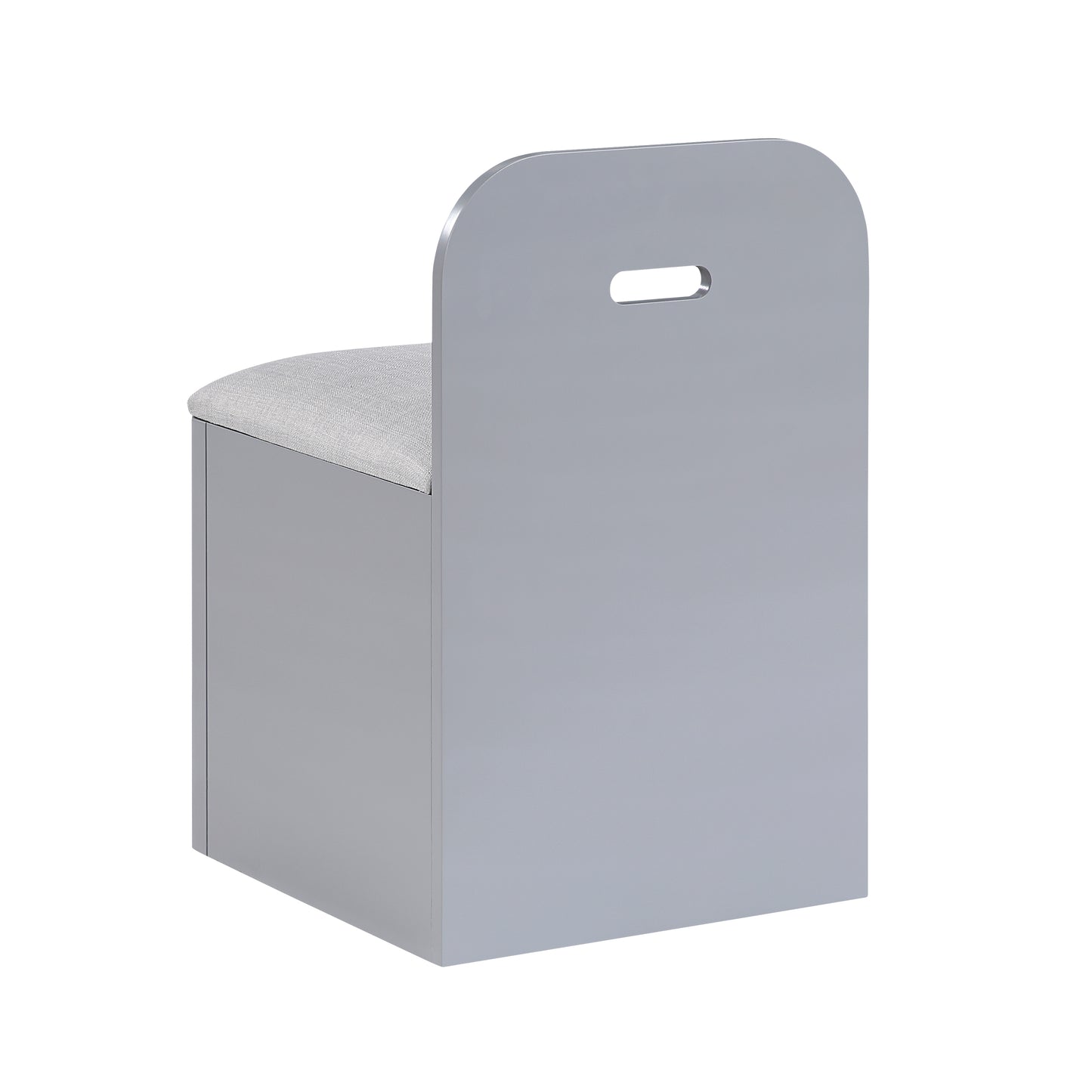 B2024GYBCF-1* - (2) Full Bookcase Bed with Hidden Desk, Stool and Storage Bench