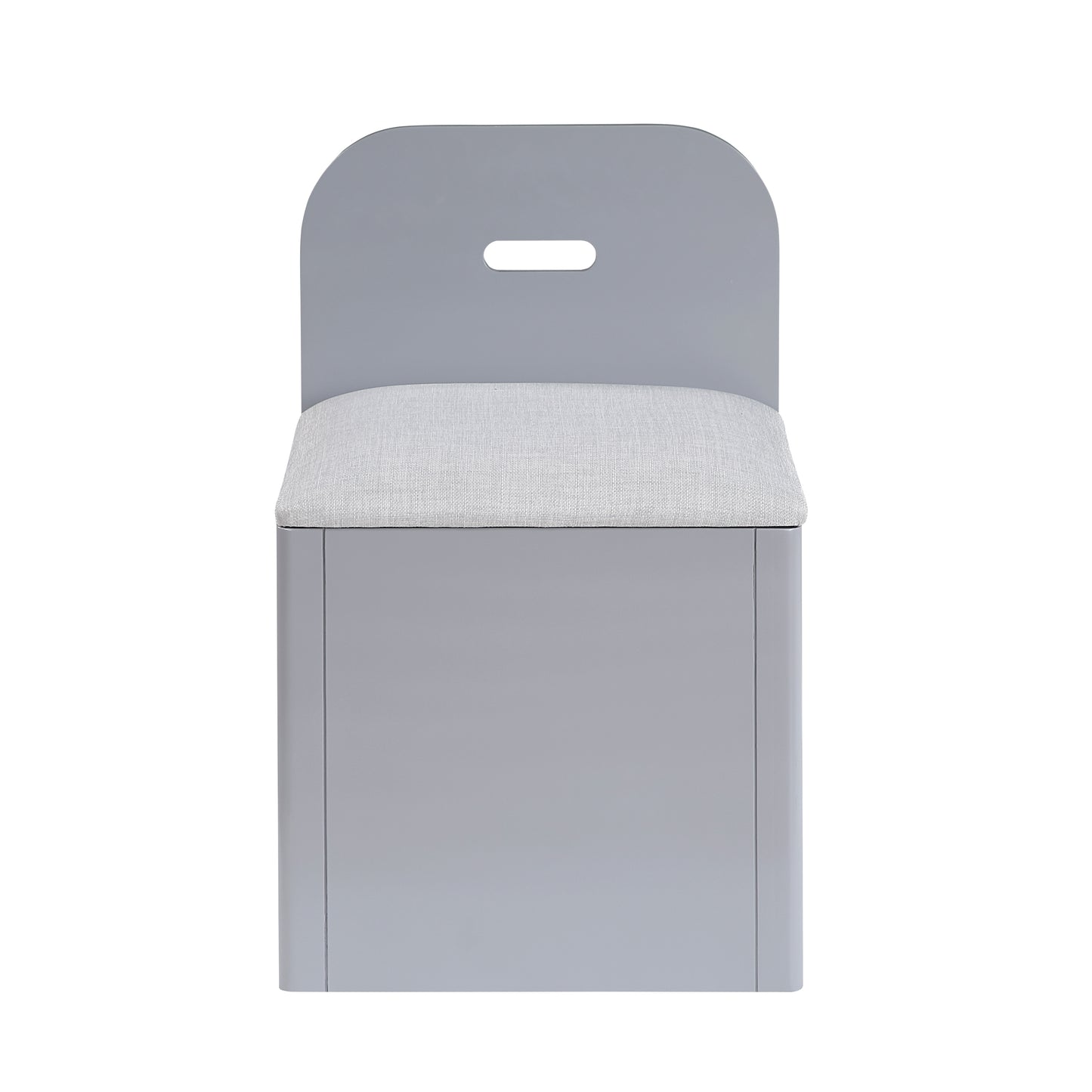 B2024GYBCF-1* - (2) Full Bookcase Bed with Hidden Desk, Stool and Storage Bench