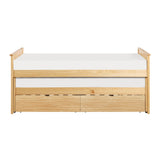 B2043RT-1T* - (4) Twin/Twin Bed with Storage Boxes