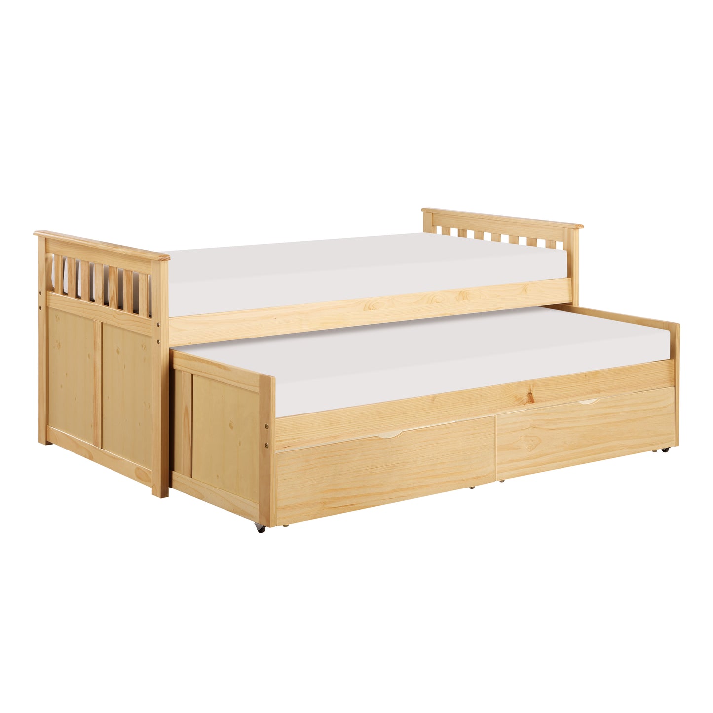 B2043RT-1T* - (4) Twin/Twin Bed with Storage Boxes
