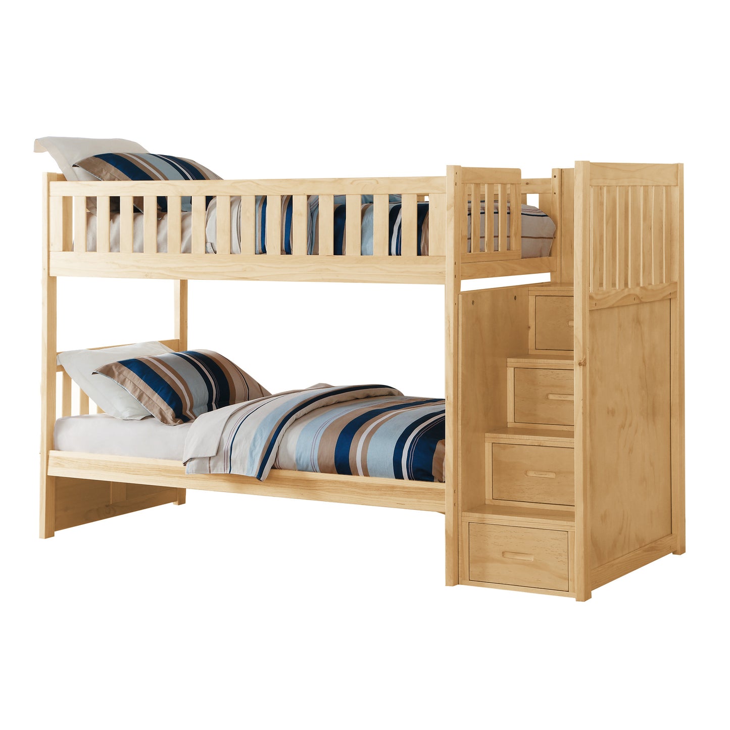 B2043SB-1* - (4) Twin/Twin Step Bunk Bed