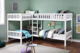 B2053CNW-1* - (3) Corner Bunk Bed
