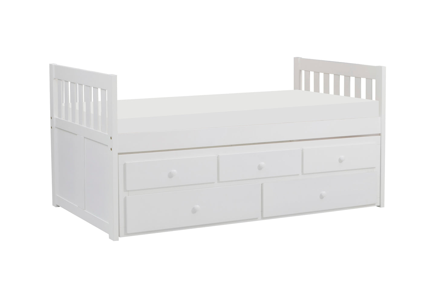 B2053PRW-1* - (2) Twin/Twin Trundle Bed
