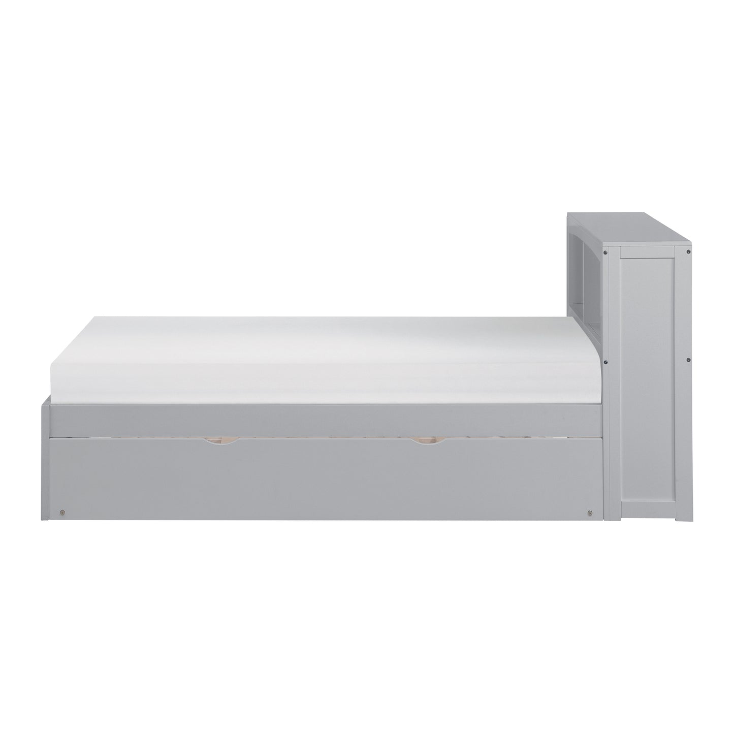 B2063BC-1R* - (3) Twin Bookcase Bed with Twin Trundle