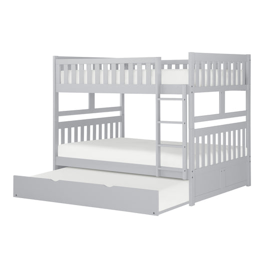 B2063FF-1*R - (4) Full/Full Bunk Bed with Twin Trundle