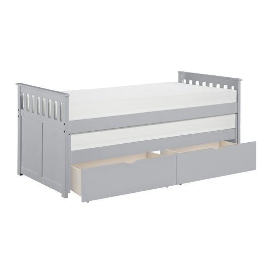 B2063RT-1T* - (4) Twin/Twin Bed with Storage Boxes