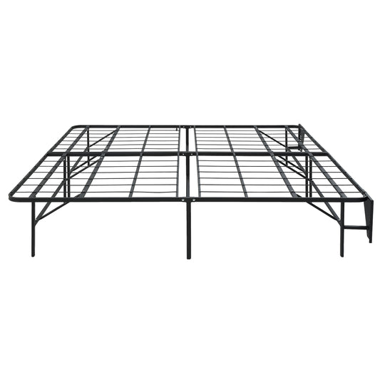 BF-1MT-CK - California King Foldable Metal Platform Bed Frame, Toolless