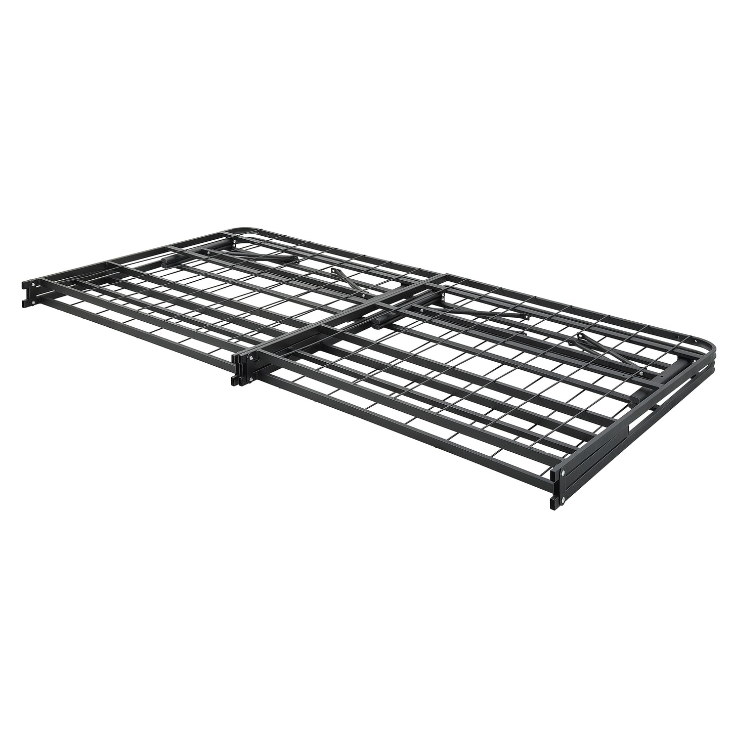 BF-1MT-CK - California King Foldable Metal Platform Bed Frame, Toolless