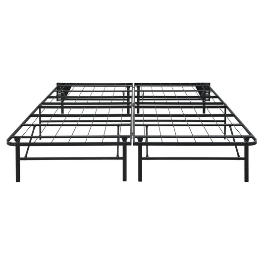 BF-1MT-EK - Eastern King Foldable Metal Platform Bed Frame, Toolless