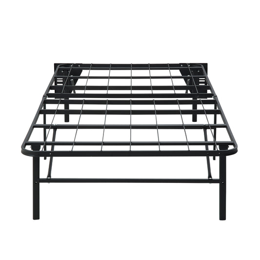 BF-1MT-T - Twin Foldable Metal Platform Bed Frame, Toolless