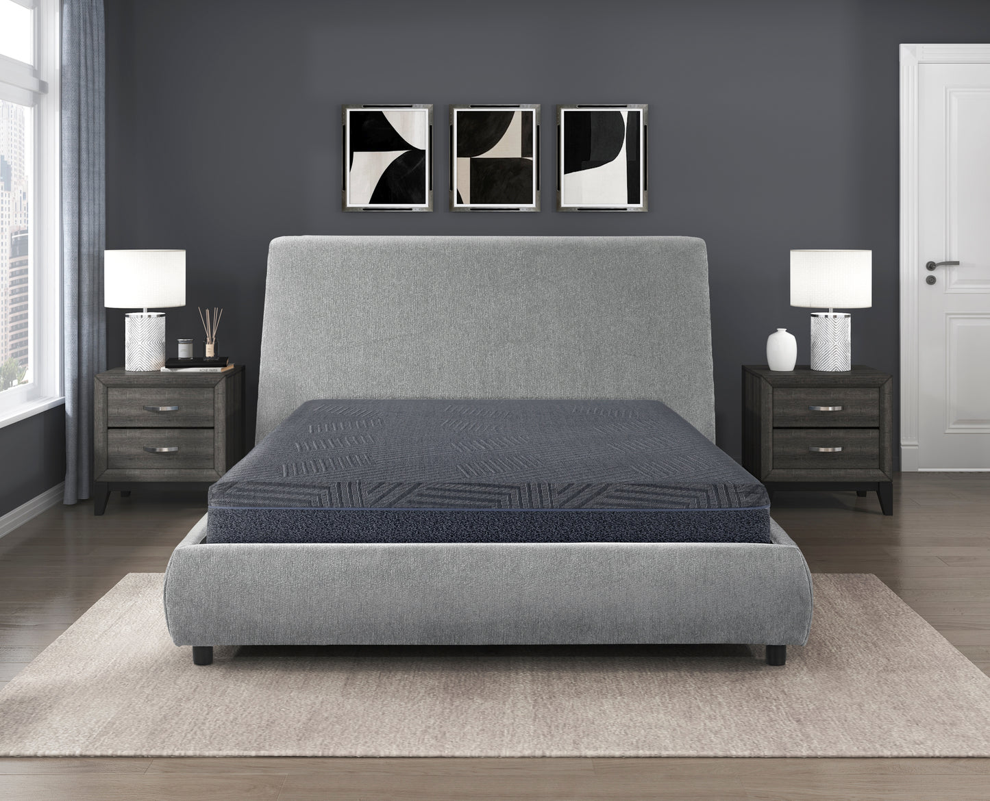 MT-UNG11F - 11" Full Green Tea Gel-Infused Memory Foam Mattress