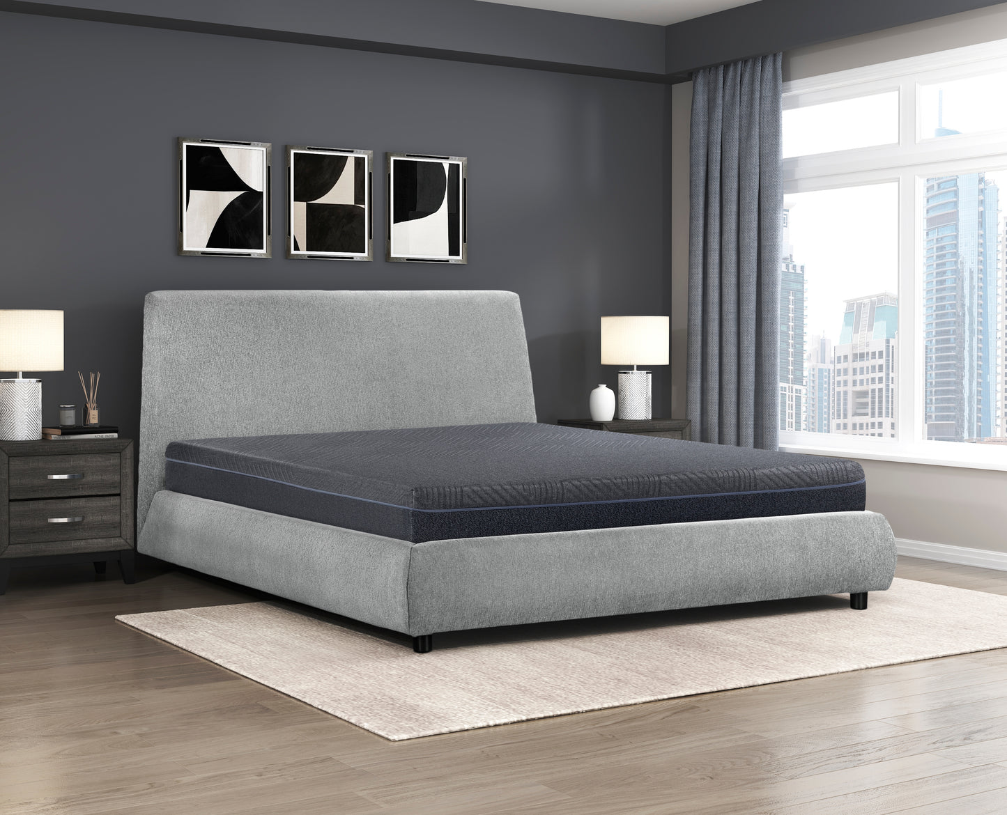 MT-UNG11F - 11" Full Green Tea Gel-Infused Memory Foam Mattress